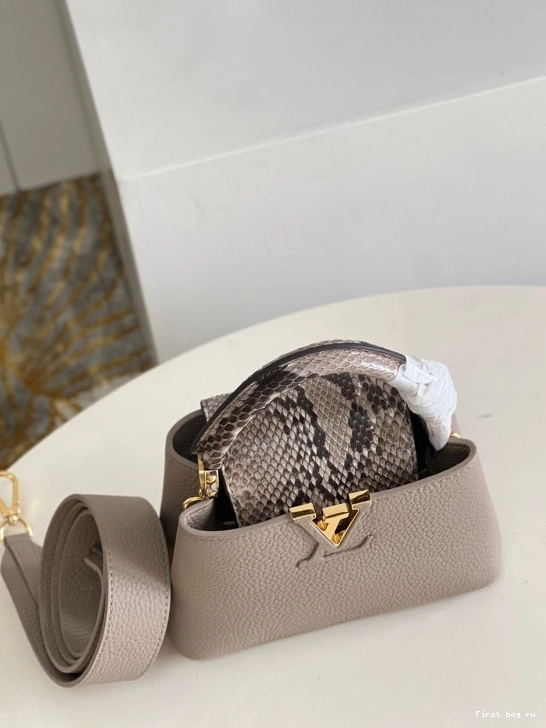 First bag ru VUITTON CAPUCINES MINI LOUIS 0802